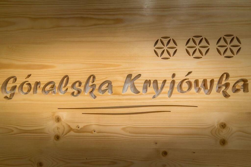 Góralska Kryjówka Apartamento Zakopane Exterior foto